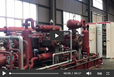 MW-15.2/(0.05-0.15)-40bog压缩机试车现场