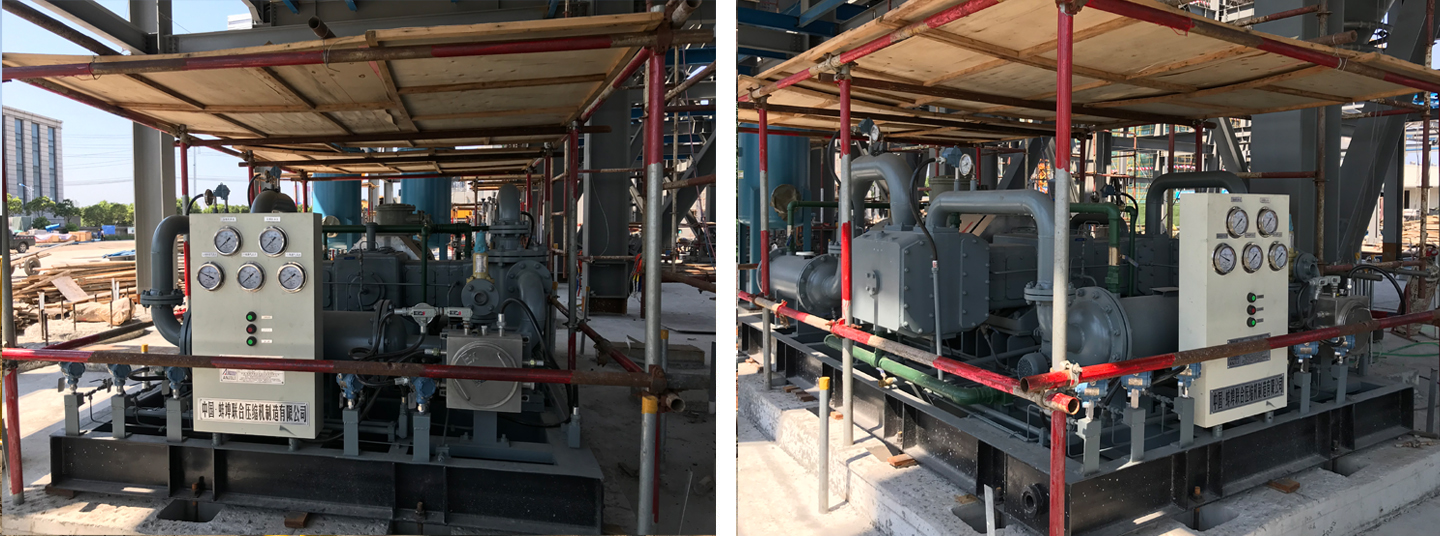 某石化公司用D型原料气压缩机