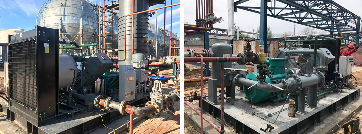 大庆石油化工公司用混合碳四压缩机